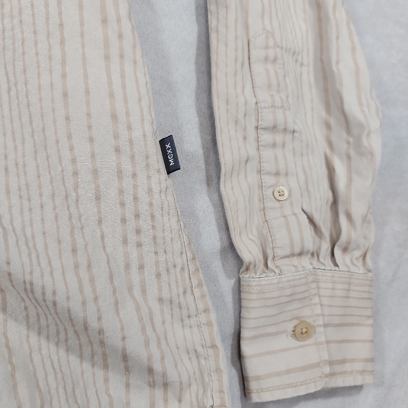 Mexx Mens Button Down Casual Long Sleeve Shirt, Size Large - Picture 3 of 8
